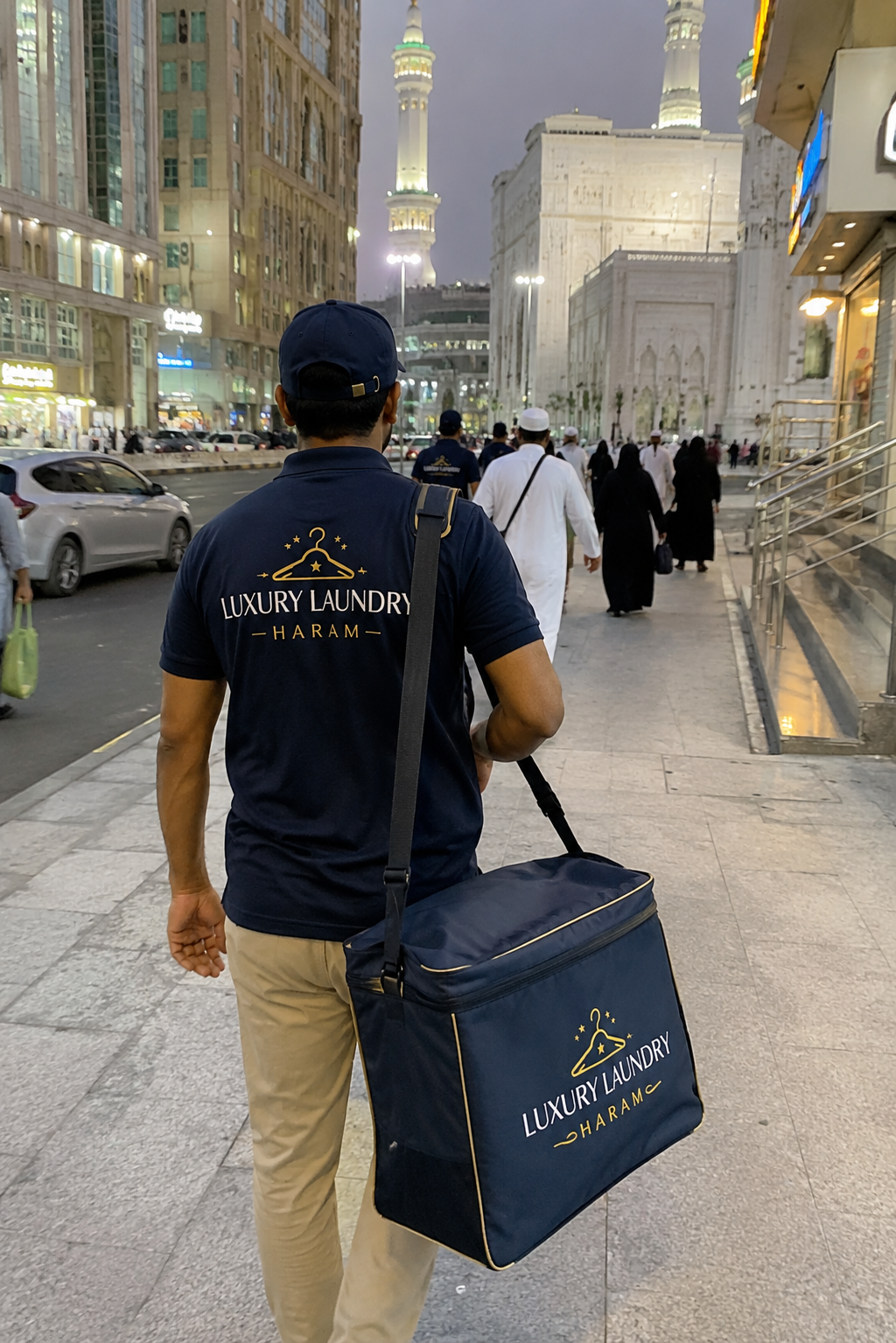 delivery laundry Makkah