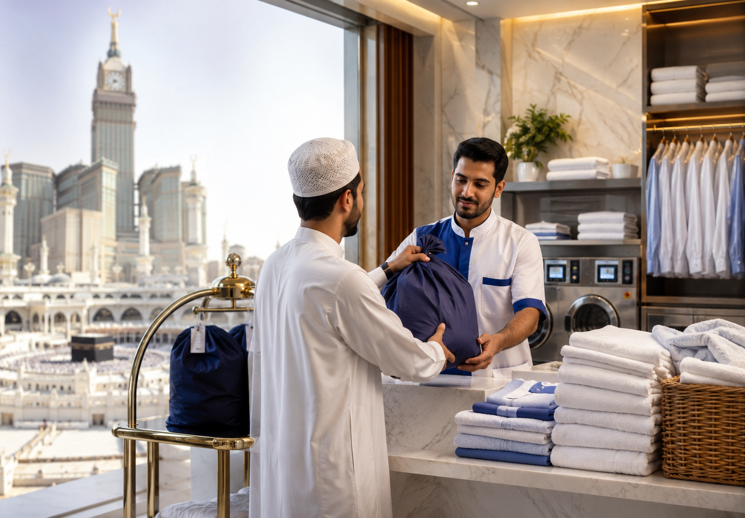 trusted laundry for hajj & umrah pilgrims
